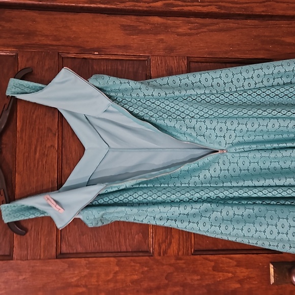 Danny & Nicole Turquoise Dress OBO! - Picture 5 of 15